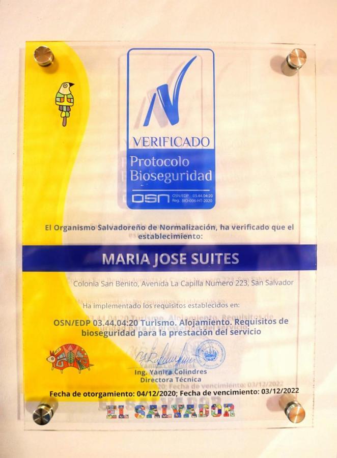 Maria Jose Suites Σαν Σαλβαντόρ Εξωτερικό φωτογραφία